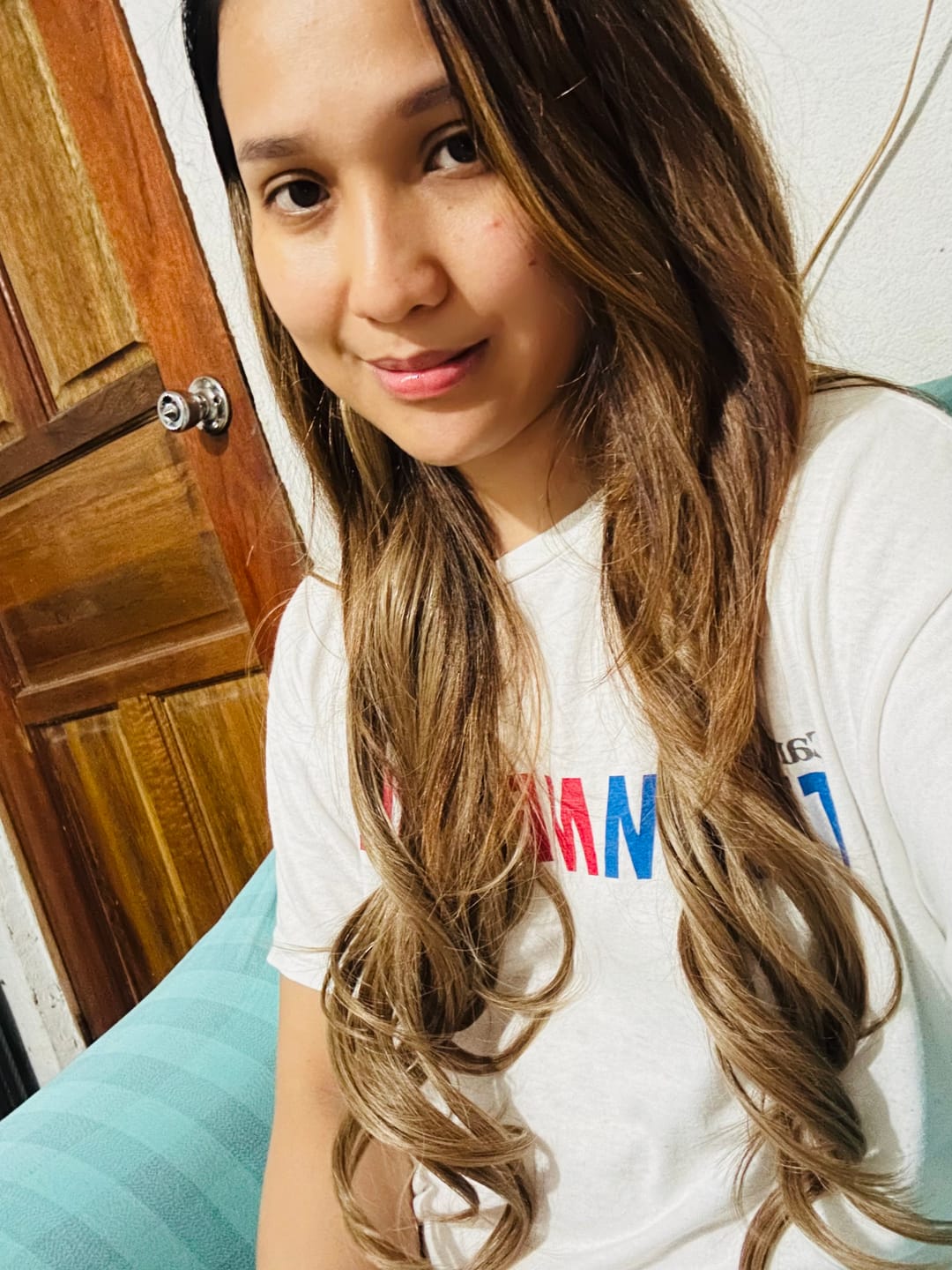 Customer photo review of Hair Extensions Storage Bag