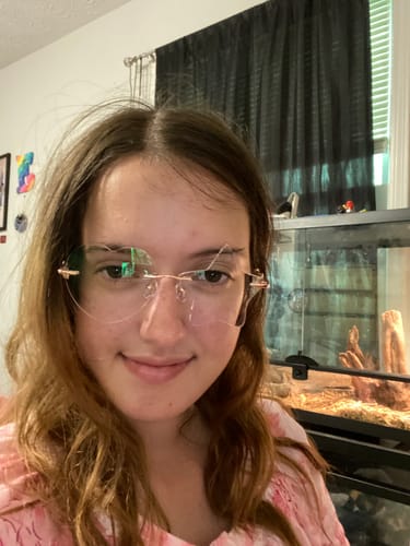 Customer photo review of Luvia Eyeglasses