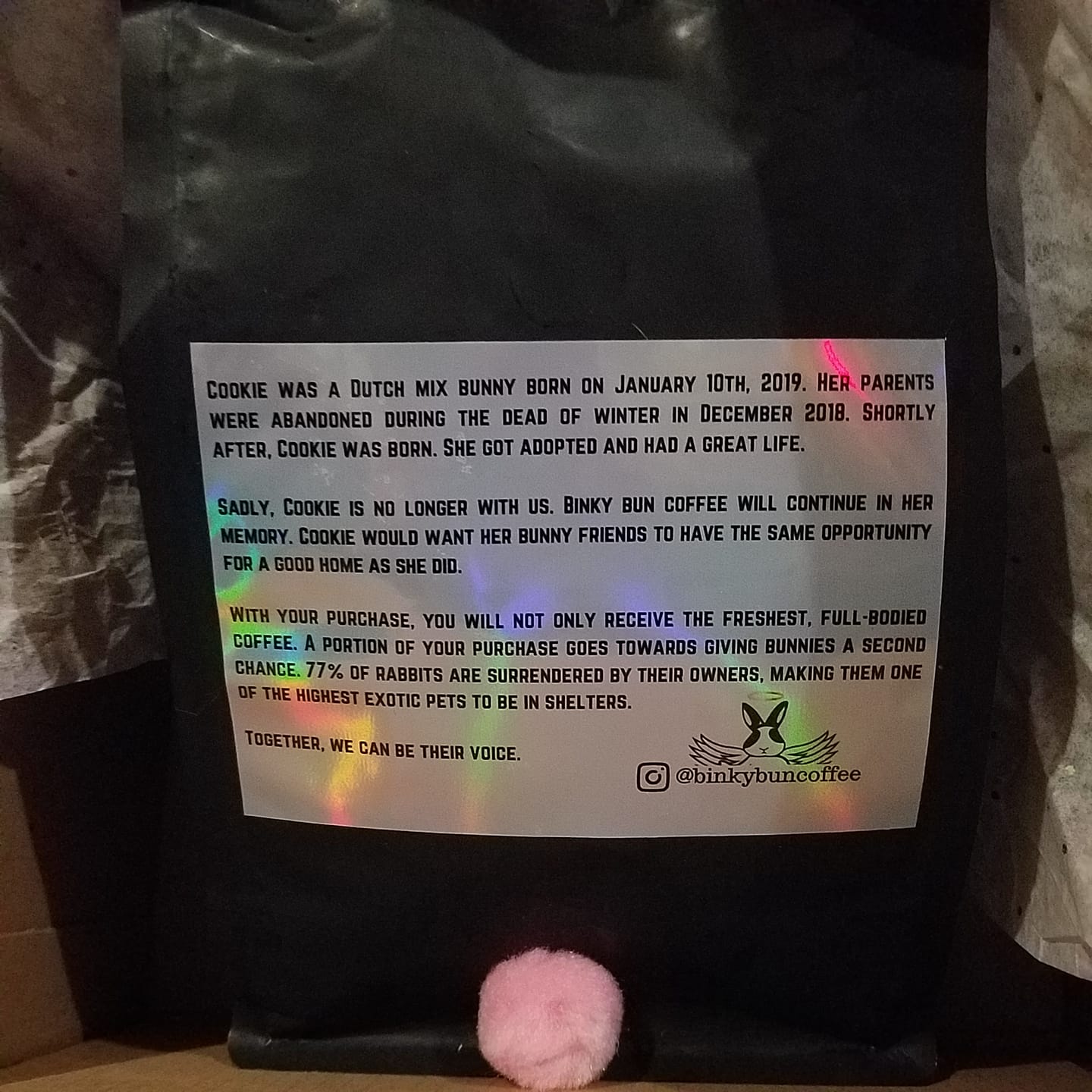 Customer photo review of Toasted Coconut 🌴🥥 (Ground)