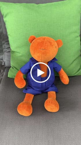 Customer video review of JERMAINE, L'OURSON - GRAND - TABAC