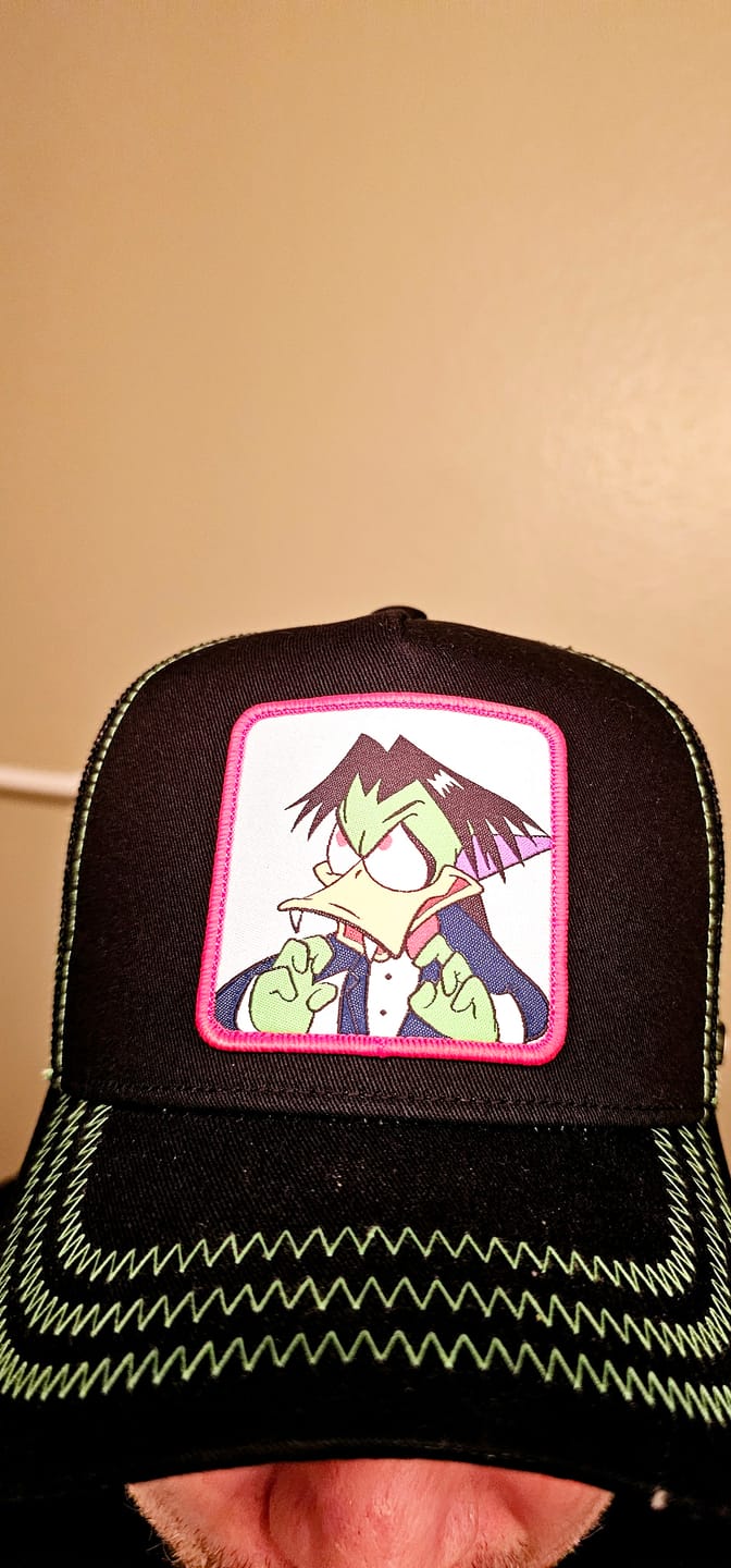 Customer photo review of OVERLORD X Count Duckula: Duckula Trucker Cap