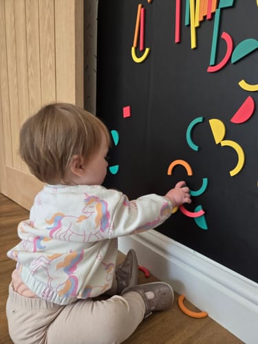 Customer photo review of Magnetic Wall Board