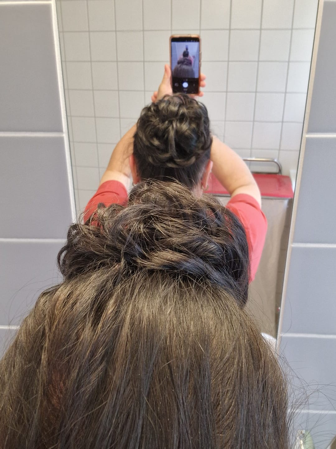 Customer photo review of Tangled Scrunchie