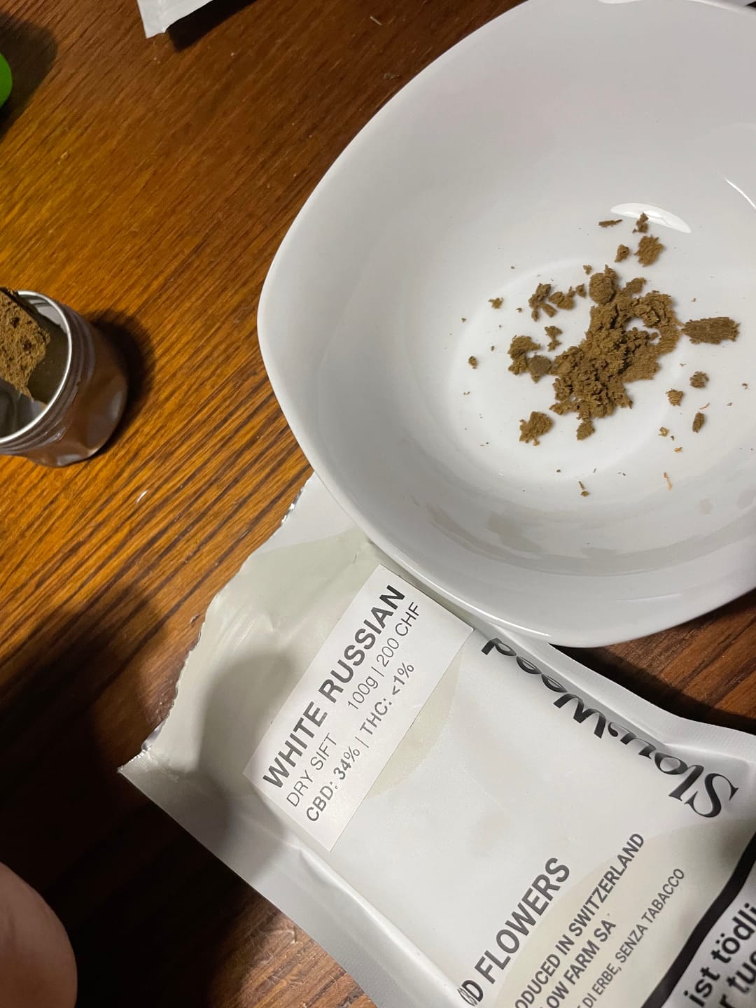 Customer photo review of White Russian - Dry Sift