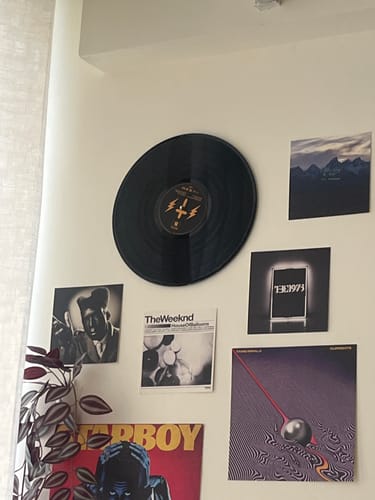 Customer photo review of VINYL RECORDS - THE WEEKND