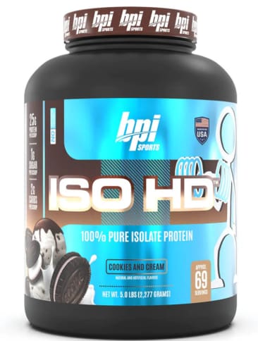 Customer photo review of Bpi Sports Iso HD Proteina Aislada 4.9 Lb