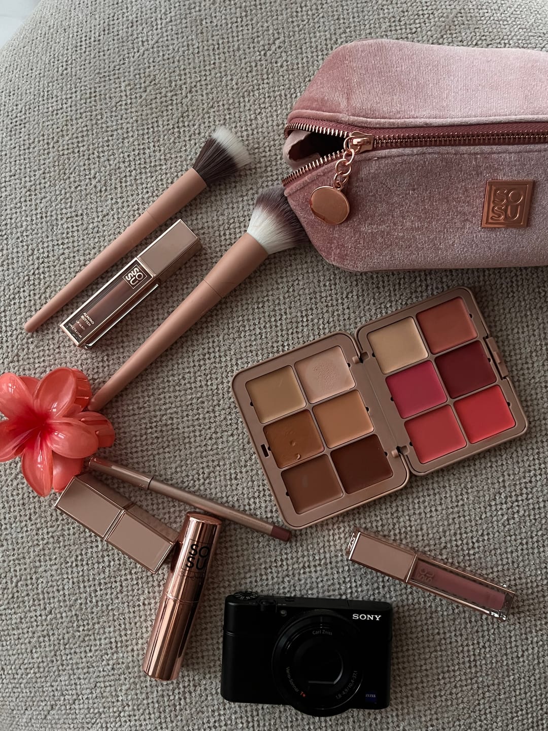 Customer photo review of Complete Canvas Complexion Palette