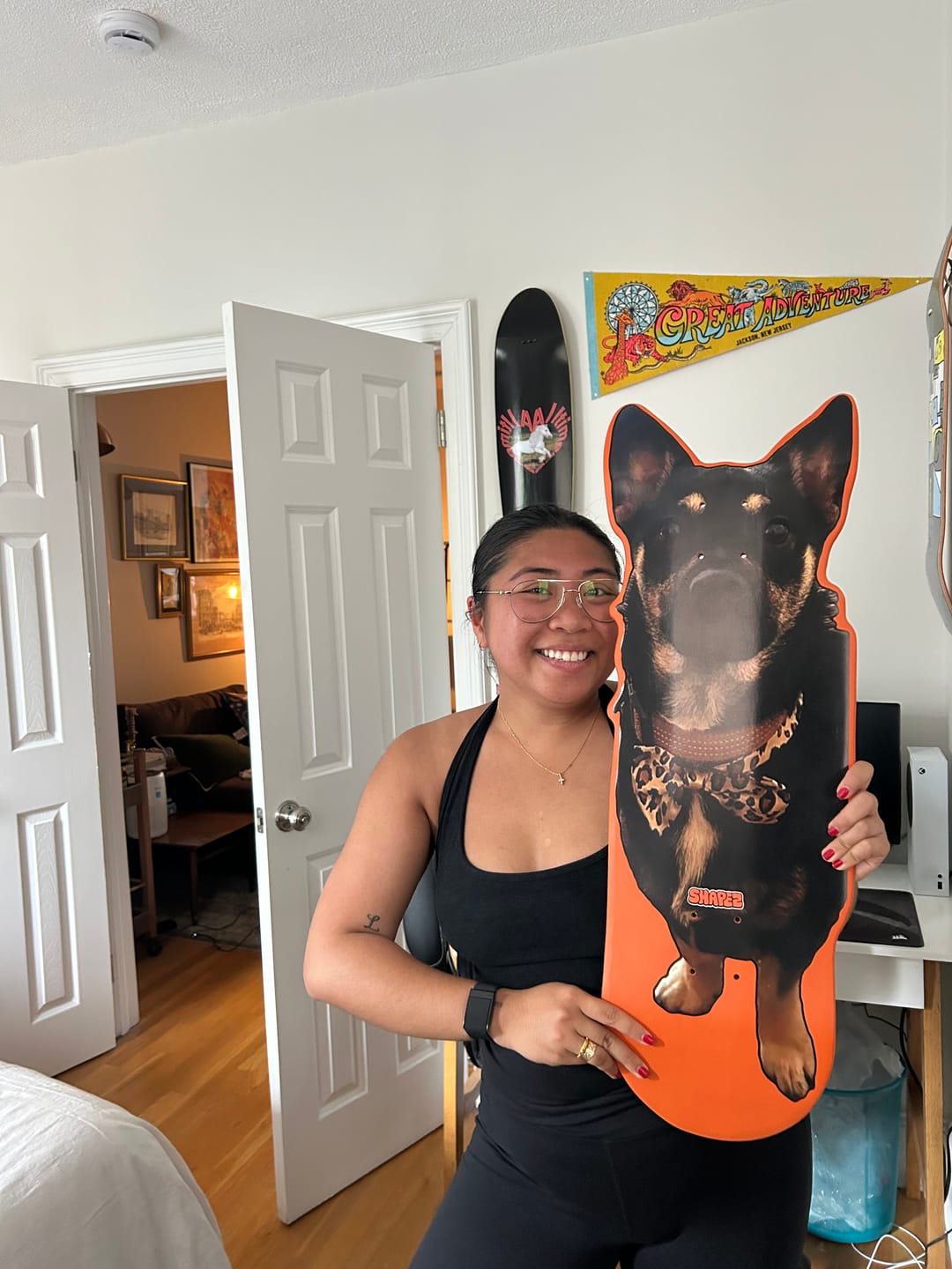 Customer photo review of Create your own Skate Shape