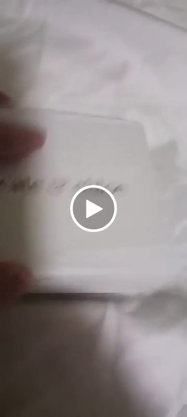 Customer video review of Amphitrite 18k White Gold Plated Stud Earrings with Princess Cut Opal Stones