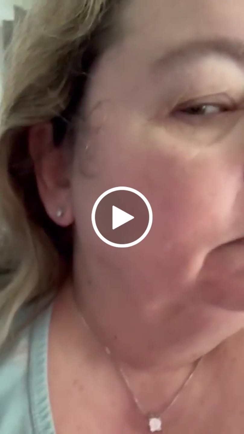 Customer video review of Clara 18k White Gold Plated Pendant Necklace with Solitaire Round Cut Swarovski Crystal