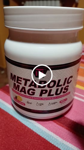 Customer video review of Metabolic Mag PLUS 300gr polvere - Nuovo!