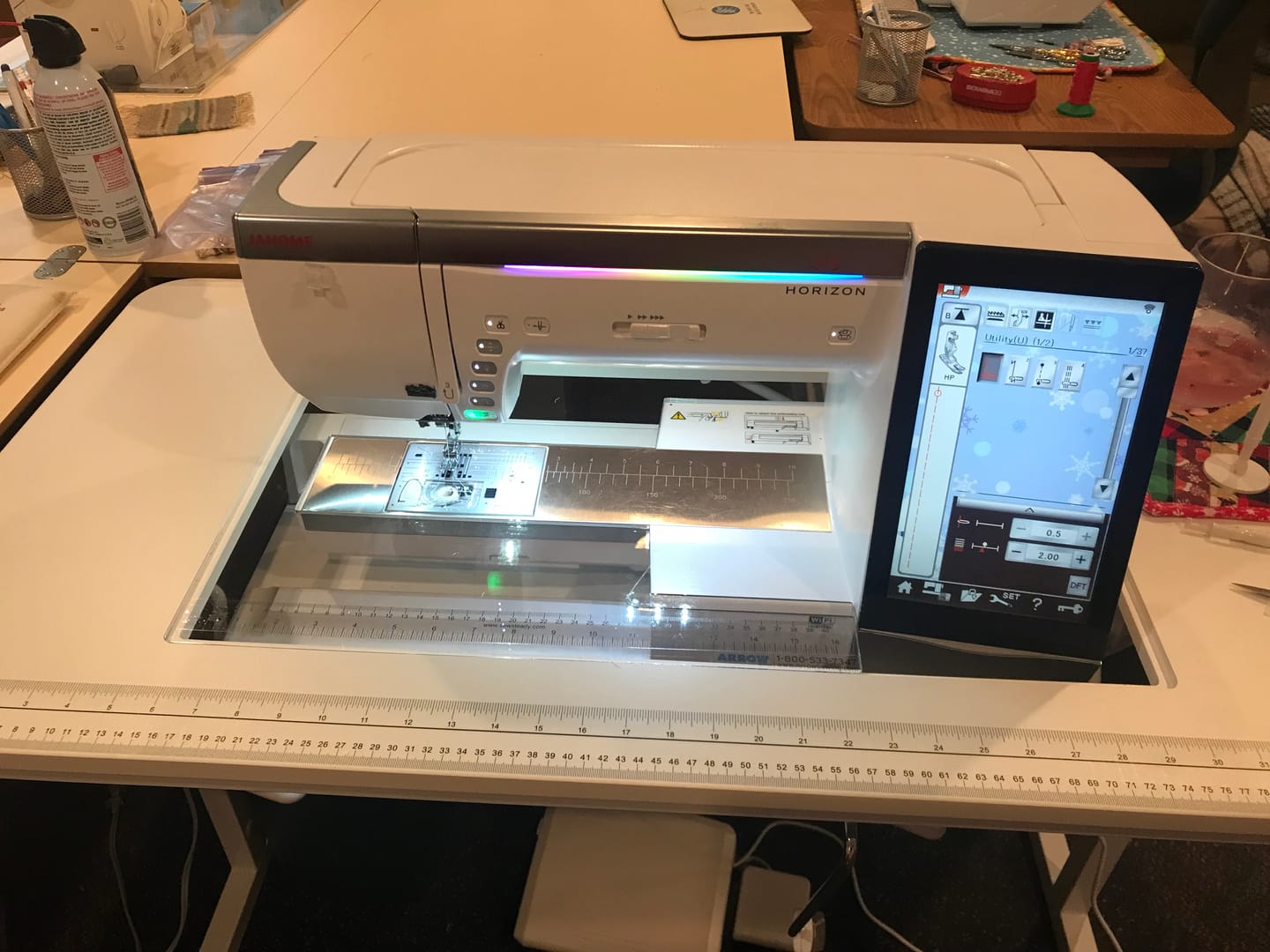 Customer photo review of Custom Sewing Machine Insert