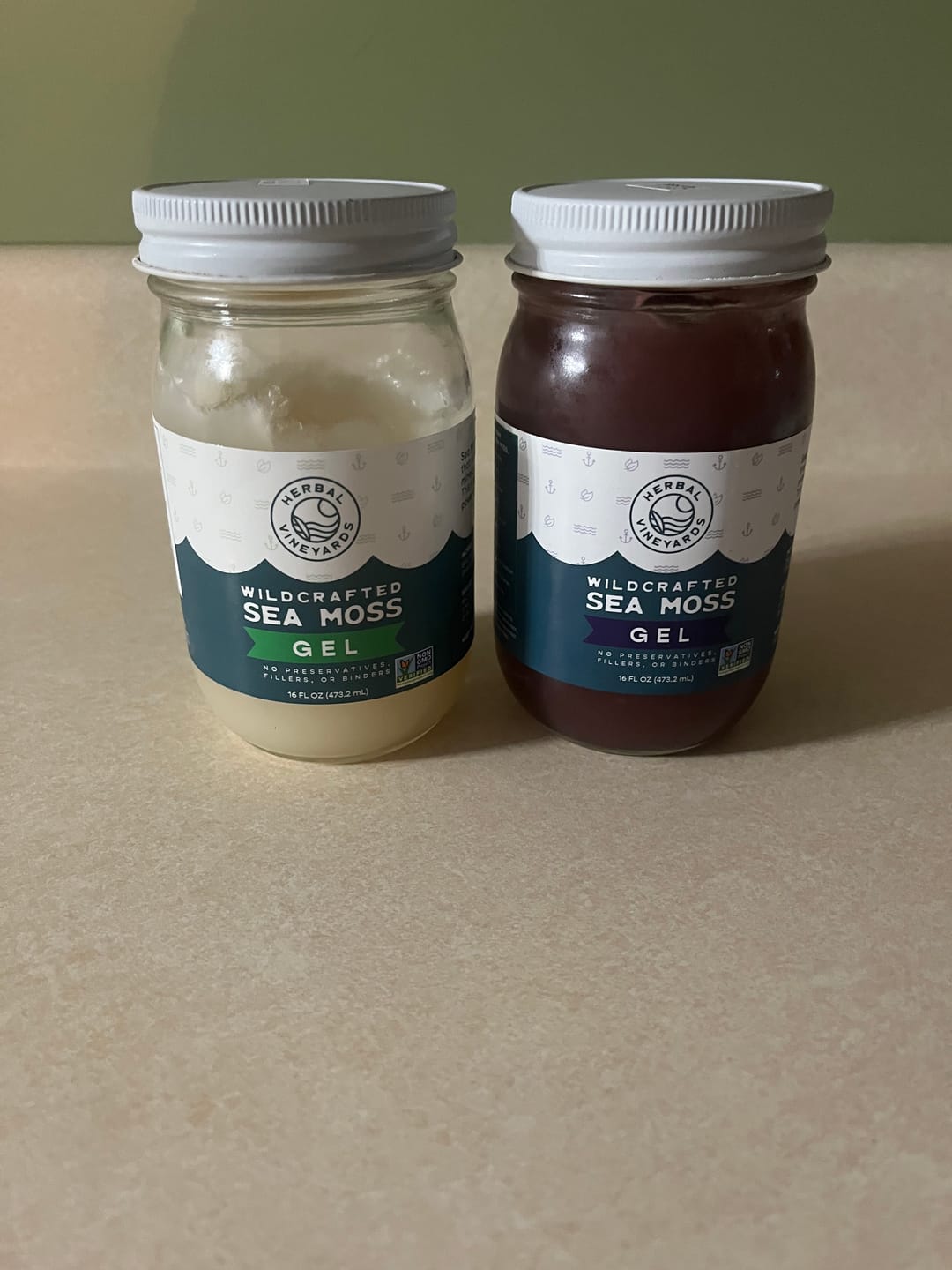 Customer photo review of 60 Day Sea Moss Gel Dynamic Duo