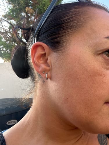 Customer photo review of Les boucles Mélissa