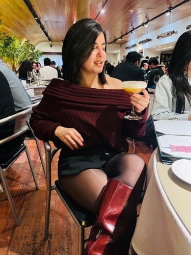 Customer photo review of SWEATER LINA BURDEO