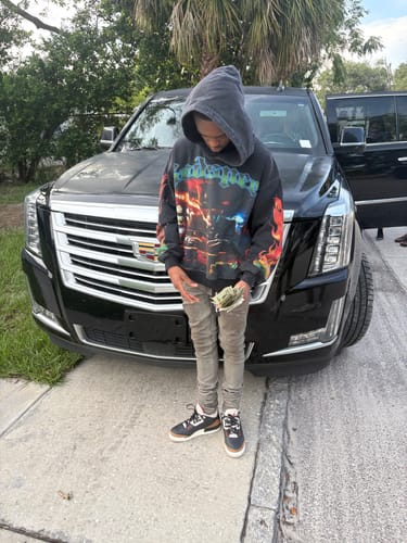 Customer photo review of Godspeed L.A.G Hoodie Washed Black