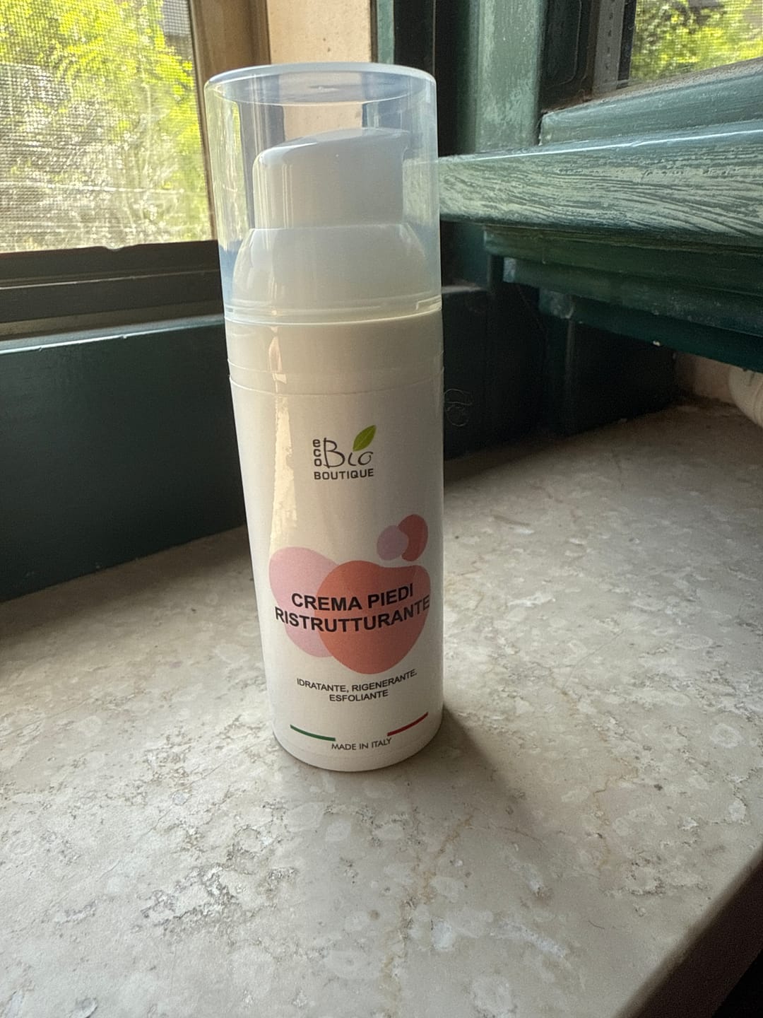 Customer photo review of Crema Piedi Ristrutturante