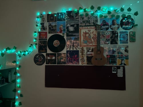 Customer photo review of CUSTOM VINYL RECORDS - WALL DECOR