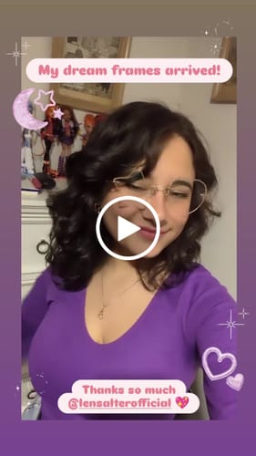 Customer video review of Luvia Eyeglasses