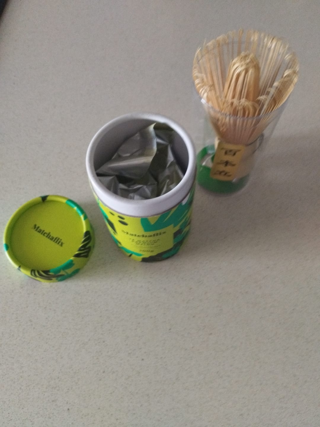 Customer photo review of Té Matcha Premium Melón