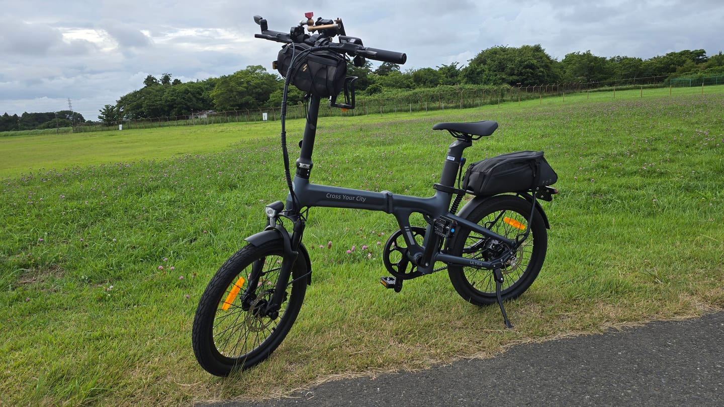 Customer photo review of Air 20 Ultra 折りたたみ電動アシスト自転車【100％完成組立済み】