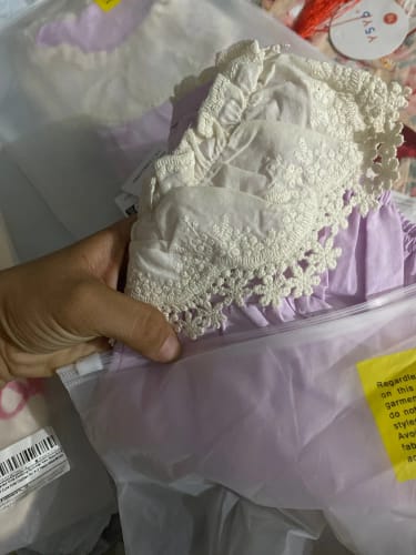 Customer photo review of Sisters Lace Petal Collar Outfit