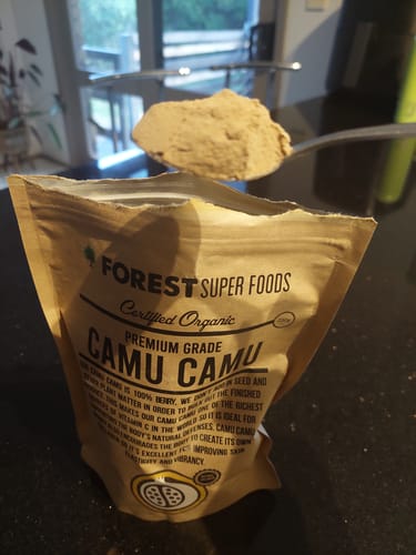 Customer photo review of Certified Organic Camu Camu Berry Powder