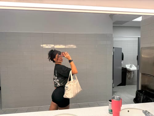 Customer photo review of W613 Sleek Mini Duffle