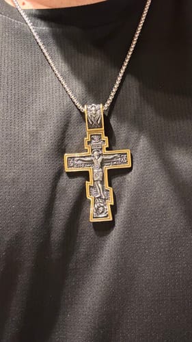 Customer photo review of HOLY CROSS. - GOLD