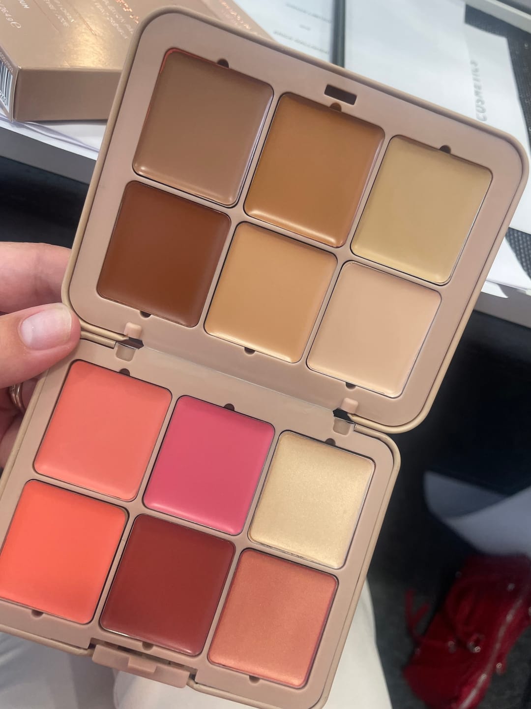 Customer photo review of Complete Canvas Complexion Palette