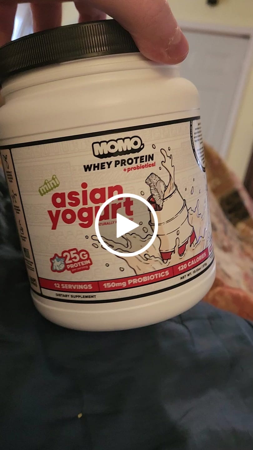 Customer video review of MOMO® Whey | Asian Yogurt