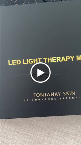 Customer video review of Masque LED Thérapie Pro