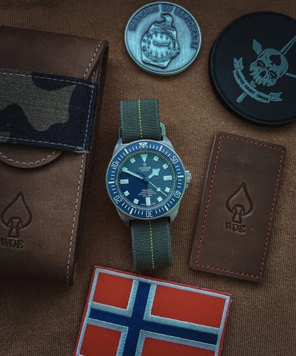 Customer photo review of Travel Pouch and Challenge Coin