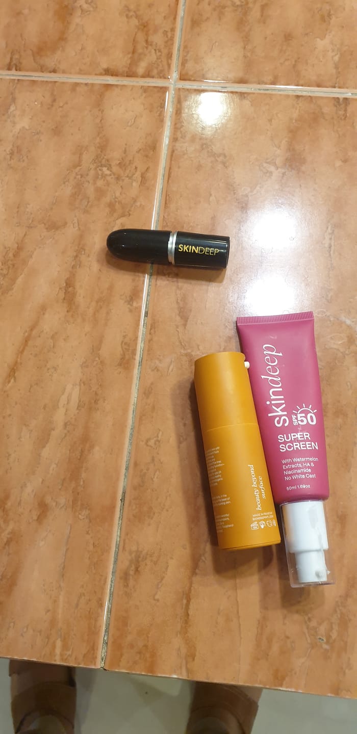 Customer photo review of Vit C BURST - Antioxidant Face Serum