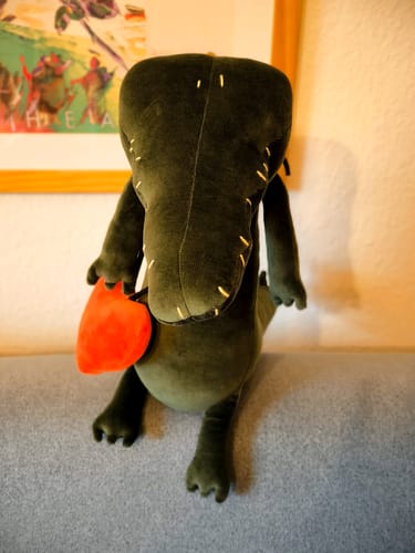 Customer photo review of TONY, LE CROCODILE - Made in France