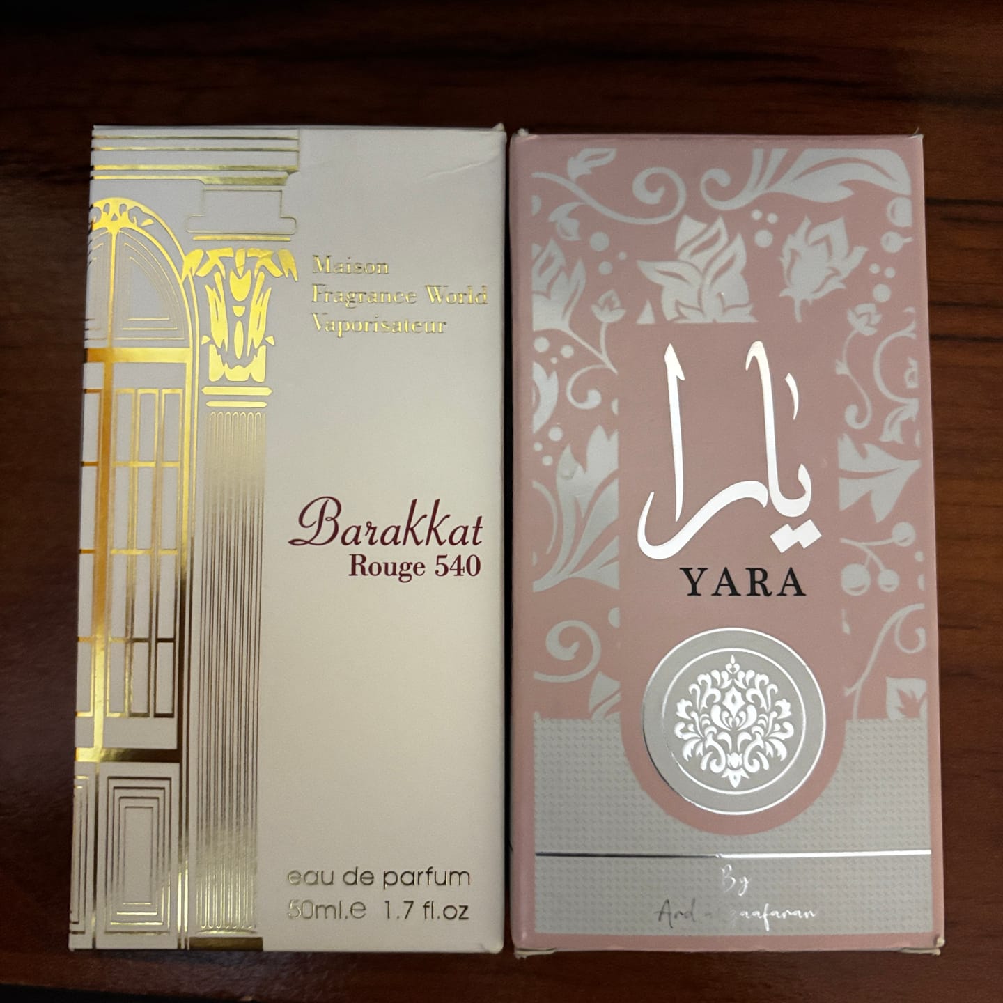 Customer photo review of Barakkat Rouge 540 EDP 50ml