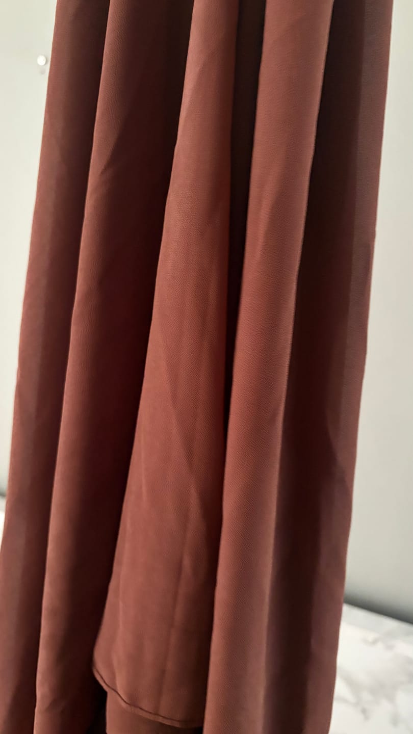Customer photo review of Classic Maxi Chiffon Hijab - Teddy