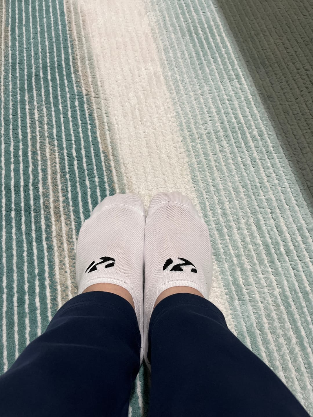 Customer photo review of 6-PACK NO SHOW SOCKS