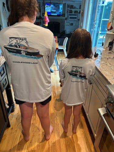 Customer photo review of Custom Digital Boat Artwork