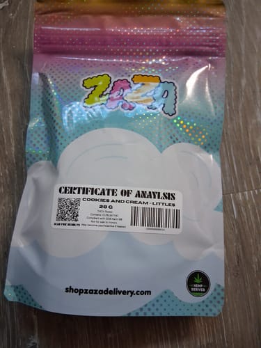 Customer photo review of Cookies and Cream - 28 Grams Littles - Hybrid