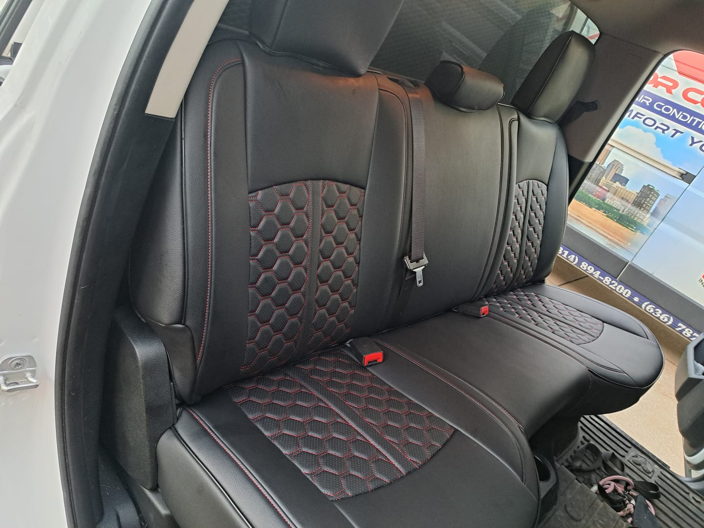 Customer photo review of 2009+ Dodge Ram Classic Custom Leather Seat Covers