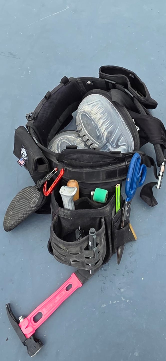 Customer photo review of DiamondBack Toolbelts | Thor X Pouch