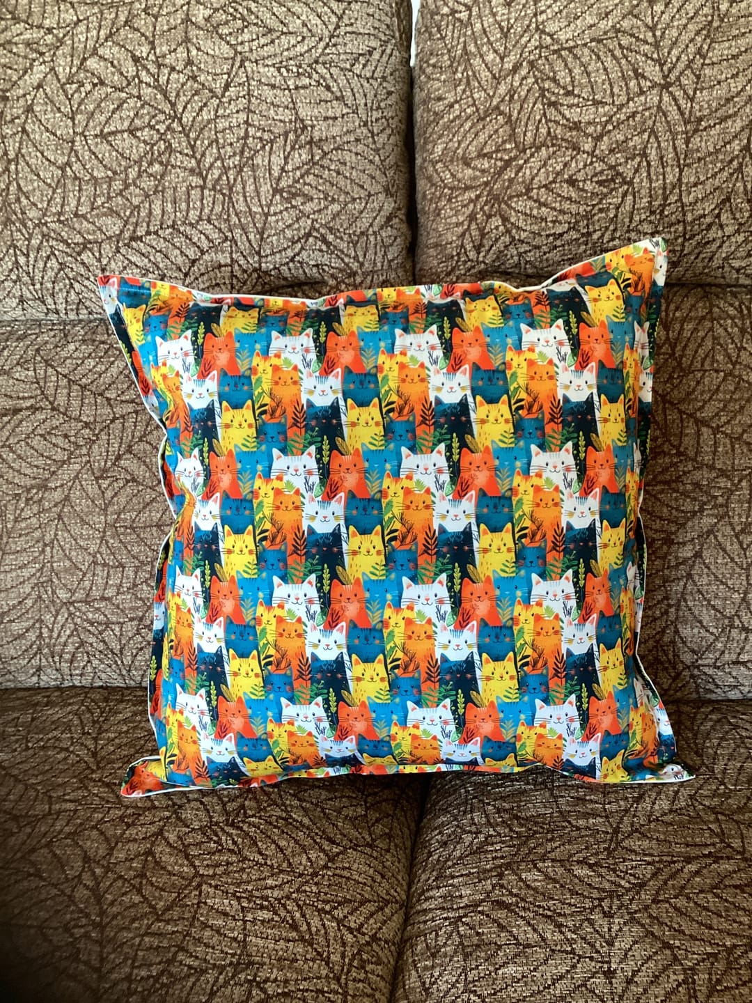 Customer photo review of Cats Garden Rose & Hubble Cotton Poplin Fabric