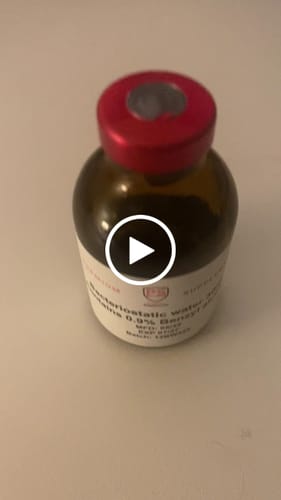 Customer video review of Bacteriostatic Water