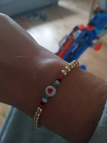 Customer photo review of Palestine Bracelet