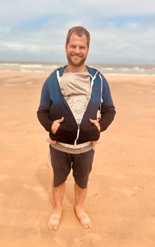 Customer photo review of Night Dive Zip Hoodie Herren