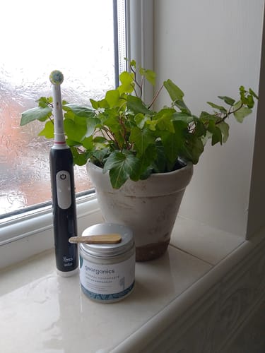 Customer photo review of Fluoride Free Toothpaste - Peppermint