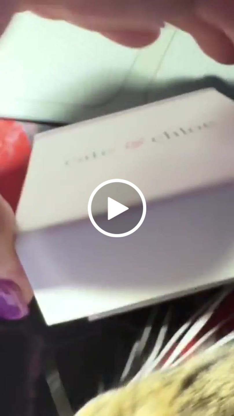 Customer video review of Olivia 18k White Gold Plated Tennis Necklace with Simulated Diamond Crystals