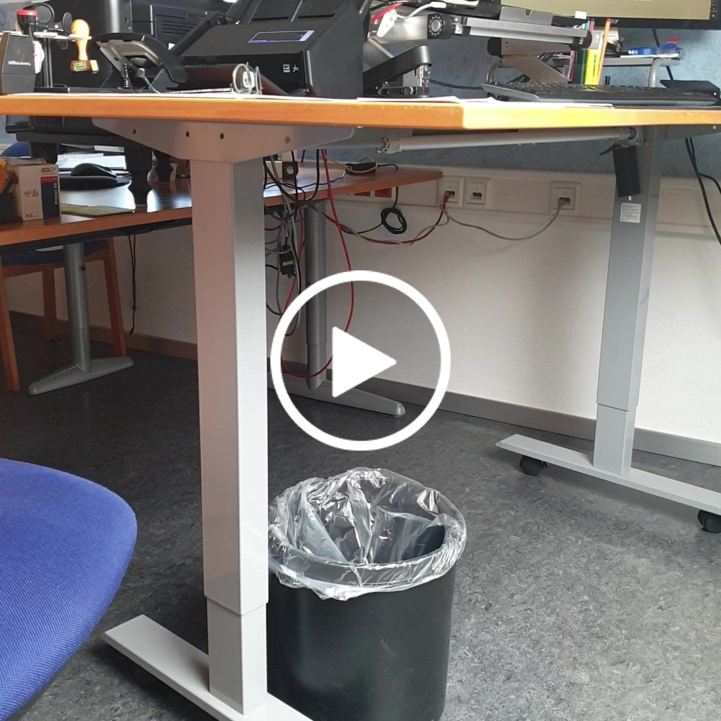 Customer video review of Maidesite T1 Pro - Elektrisch Höhenverstellbarer Gestell