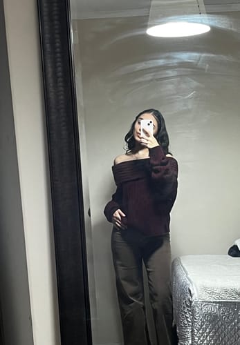 Customer photo review of SWEATER LINA BURDEO (PREVENTA 2)